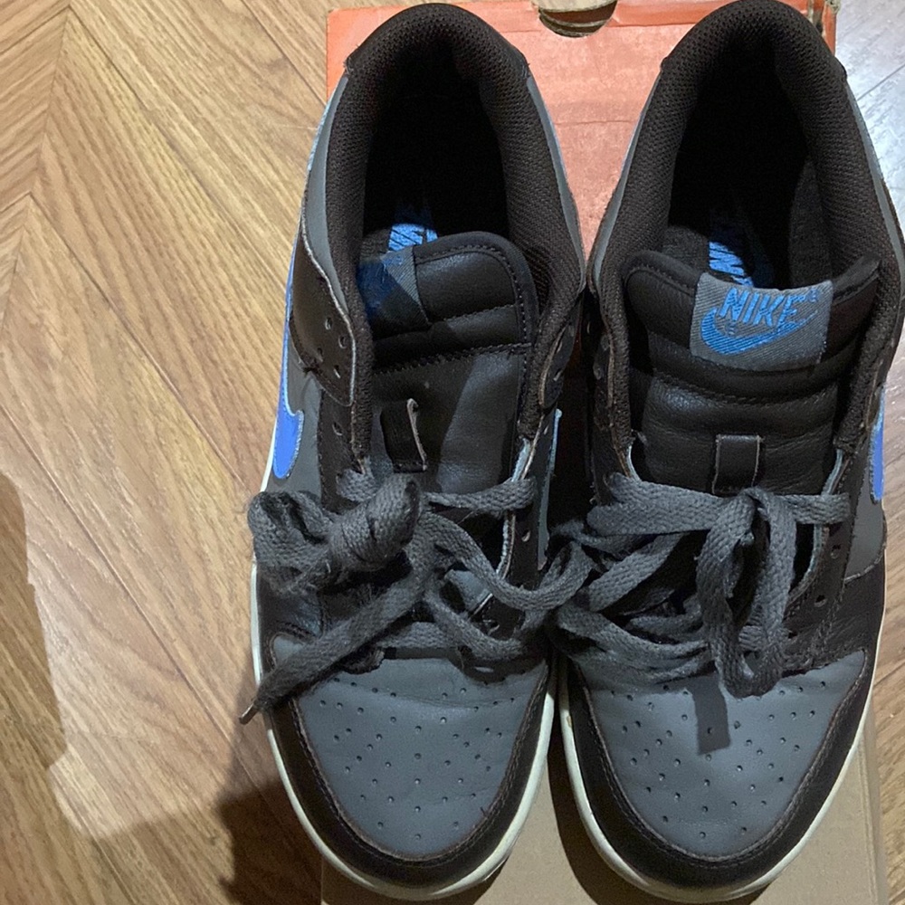 WMNS NIKE DUNK LOW PREMIUM, Size 8.5, Dk Cinder/Univ Bc-Clay-Lt Bone.